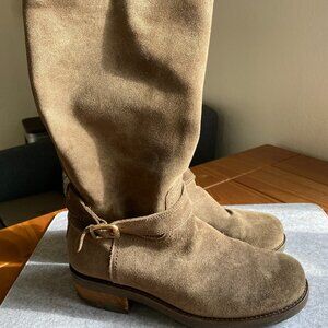 Gray Suede La Canadienne Sz 8.5 Womens Boots